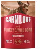Vafo Praha Sro Carni Love Carnilove Konservai šunims kalakutiena i dzik su vaisiais dzikiej róży (300g)