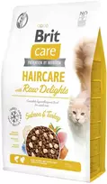 Vafo Praha Sro Brit Care Grain-Free Haircare with Raw Delights kačių maistas 2kg