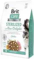 Vafo Praha Sro Brit Care Grain-Free Sterilized with Raw Delights kačių ėdalas 2kg