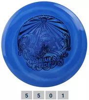 Blue Diskgolfo diskas Midrange Driver S-LINE SWIRL MD3 Mariners Tide Mėlyna/Baltas