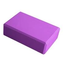 1 vnt. Joga Statybiniai Blokeliai Kubeliai Pilates Plytos Stiprinimo Kilimėliai Sporto Prekės Treniruotė Namų Treniruokliai Fitnesas violetinė