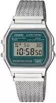 Vyriškas laikrodis CASIO A158WEM-3DF (zd093d) - KLASYKA + BOX