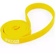 GUMINĖ JUOSTA PROFIT POWER BAND GELTONA 208x0.45x2.2 cm /SL2607