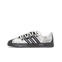 Adidas Slip Resistant Abrasion Resistant Low top Skateboard Shoes Unisex Black White HQ1802(Team800-) 38⅔