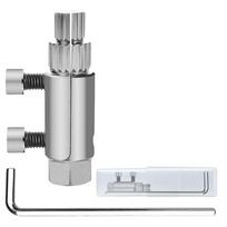 CYCLI-Pipe Extractor Tool Pipe Nipple Extractor Set Pipe Remover Kit Broken Pipe Thread Remover Fits 1/2  To 1  Pipe Capacity sidabras