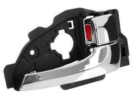 Hyundai ix35 10-16 vidinės durų rankenėlės CHROME dešinė