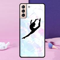 Meilė gimnastikai dėklas Samsung Galaxy S23 S22 Ultra S21 S20 FE Note 10 20 Ultra S8 S9 S10 Plus dangtelis Galaxy S8