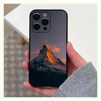 Zermatt Matterhorn Swiss Mountain Phone Case For Apple iPhone 15,14,13,12,11,Pro,X,XS,Max,XR,Plus,Mini Soft Black Cover iPhone12mini