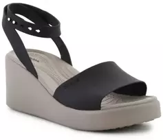 Crocs Brooklyn Basutės su kulno dirželiu ir platforma moterims 209406-07H