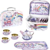 Magni - Tea set in suitcase, with unicorn ( 3905 )