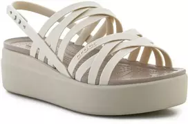 Crocs Brooklyn basutės su dirželiais žemu kulnu W 206751-2Y2