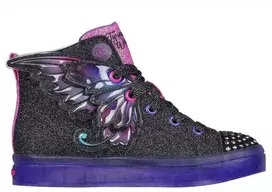 Skechers Twi-Lites 2.0 TWINKLE WISHES Jr batai 314350L-BKMT