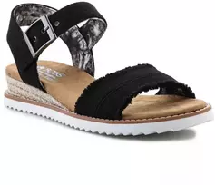 Skechers Espadrilės BOBS Adobe Princess W 113541-BLK Sandalai