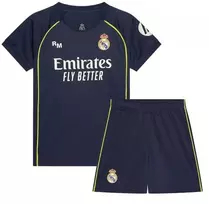 Real Madrid vaikiškas marškinėlių ir šortų komplektas Mbappe dėžutė RM25B2