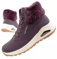 Skechers Uno Rugged moteriški izoliuoti žieminiai batai, violetiniai
