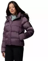 Columbia Amaze Puff striukė su gobtuvu 2133714609 violetinė L