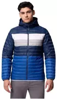 Columbia Powder Pass striukė su gobtuvu 2134131433 Mėlyna L