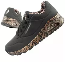 Skechers Uno-Loving Love moteriški sportiniai kedai, madingi juodi