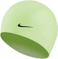 Nike Vientisa silikoninė plaukimo kepuraitė Barely Volt Žalias 93060-740 OS