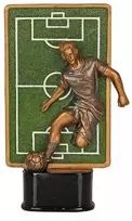 Futbolo kamuolio statuėlė RFST3055/BR/GN