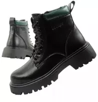 Lee Cooper batai moterims, odiniai, su pašiltinimu, su raišteliais