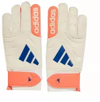adidas Copa Glove Club futbolo vartininko pirštinės, baltos ir oranžinės JN5339