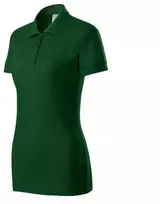Joy Moterų Polo marškinėliai (Butelių žalia)
