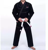 Gi BJJ treniruočių - Juodas DBX ELITE A0 + A0 diržas