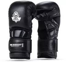 MMA treniruočių pirštinės M - Warrior Juodas - LegacySeries