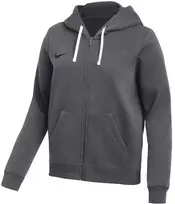 Nike Park 26 Fleece Bliuzonas su gobtuvu ir pilnu užtrauktuku moterims, tamsiai pilkos IB1230 063