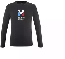 MILLET M Chamonix Tri Ts marškinėliai ilgomis rankovėmis juodi