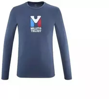 M Chamonix Tri Ts Ls marškinėliai tamsiai mėlyni Millet