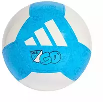 adidas EPP Club futbolo kamuolys baltas ir mėlynas KH0307