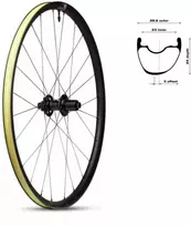 WTB Galinis ratas CZR i23x700 142x12 24 6 varžtų Shimano
