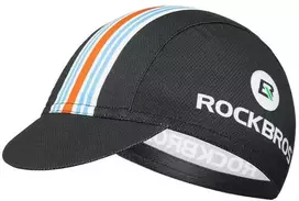 dviračių kepuraitė juoda ir spalvota Rockbros