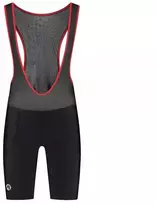 Rogelli CORE bib šortai juodi ir raudoni XL
