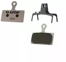 SINTER stabdžių trinkelės SHIMANO tipo K RAUDONOS