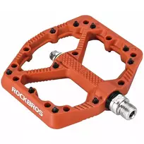 nailoniniai dviračio pedalai, oranžiniai Rockbros