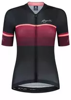 Rogelli IMPRESS II moteriški marškinėliai, bordo-koralų M