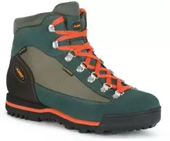 Aku Ultralight Gore-tex moteriški žygio batai, žali
