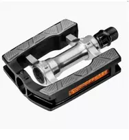 Trekingo pedalai VPE-623 ALU Juodi Blister