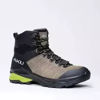Vyriški trekingo sportbačiai Adapta Gore-Tex, odiniai, juodi žali, Aku