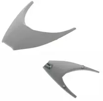 Šalmas RECON XC Fin Baltas Pilkas 661