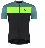 Rogelli CORE BLOCK marškinėliai juodi-turkio-geltoni 4XL