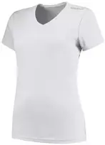 Moteriški T-shirt PROMO balti L Rogelli