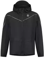 Rogelli ESSENTIAL juoda lietaus striukė XL