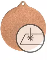 Medalis su graviravimu ant laminato