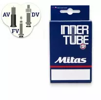 Tvirtas NAUJAS dviračio kameros 28/29 x 1,75-2,45 47/62-622/635 FV47 MITAS RUBENA