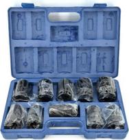 Silver Impact socket set 1" 10pcs 17-41mm