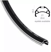 VIPER ratlankis 26'' 559x21 juodas 36 skylutės